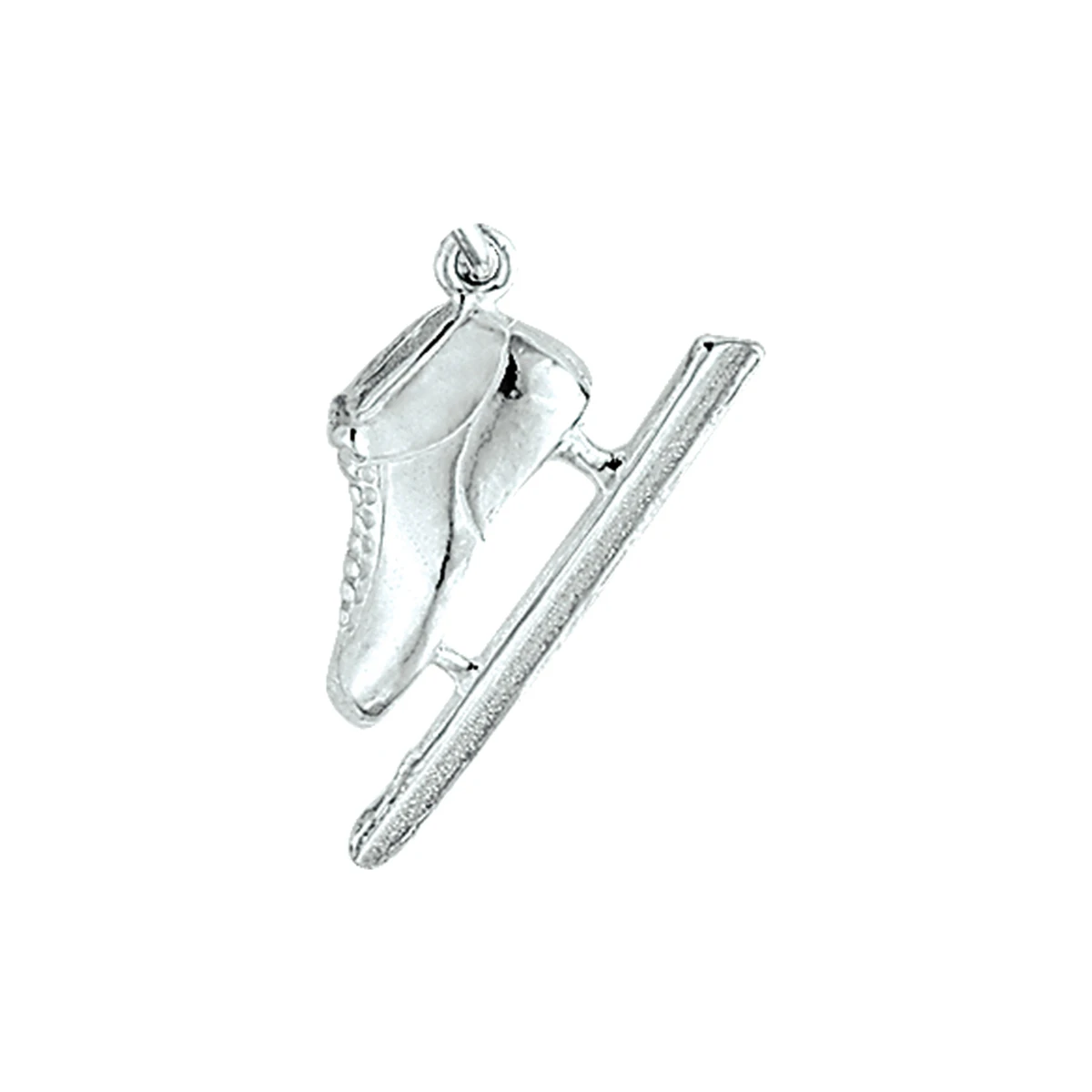 hanger noor 12 mm zilver wit