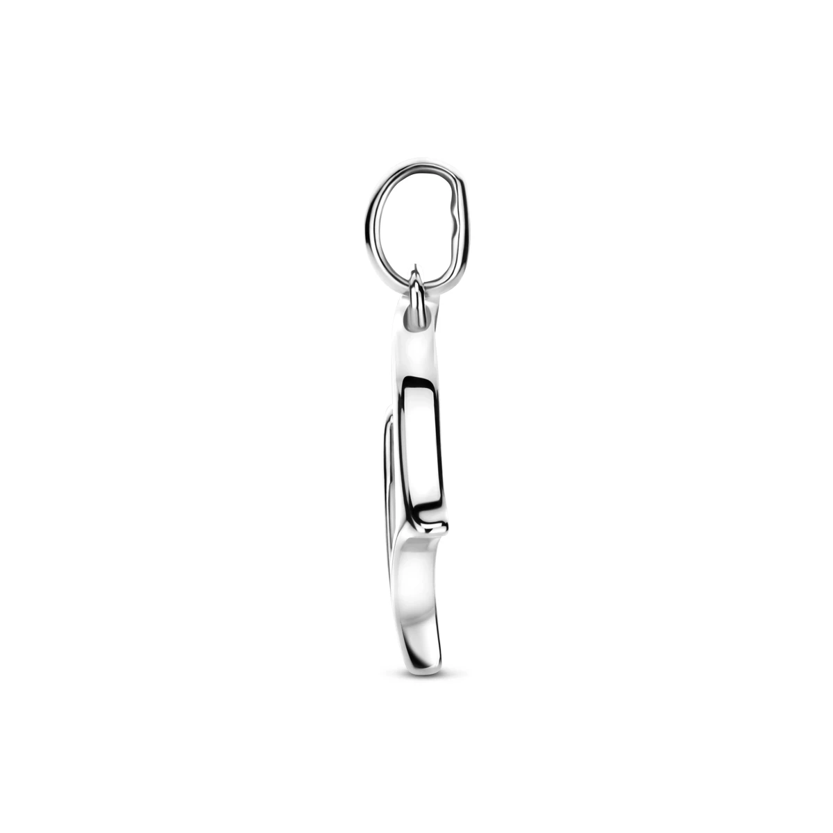 hanger paard 20 mm zilver gerhodineerd