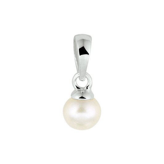 hanger parel 11 mm zilver gerhodineerd