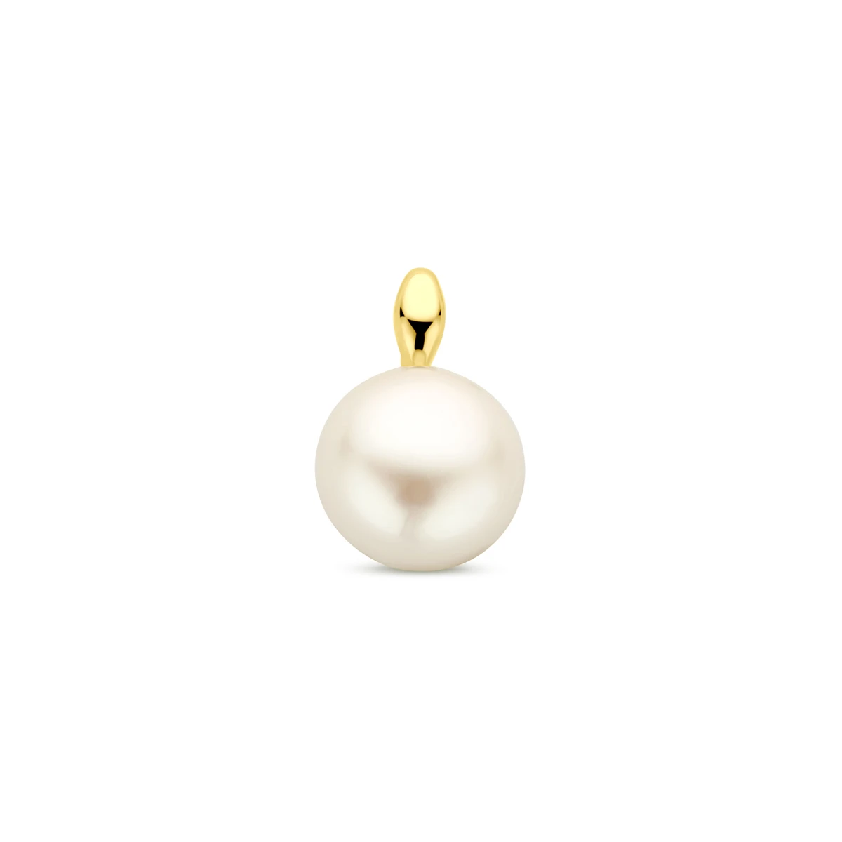 hanger parel 12 mm 14K geelgoud