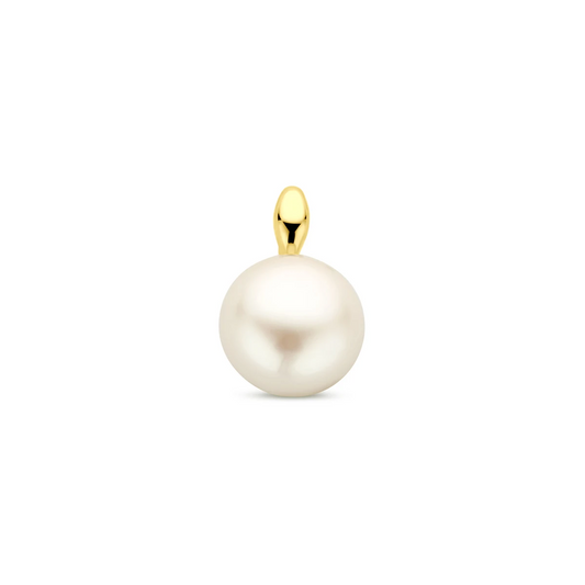 hanger parel 12 mm 14K geelgoud