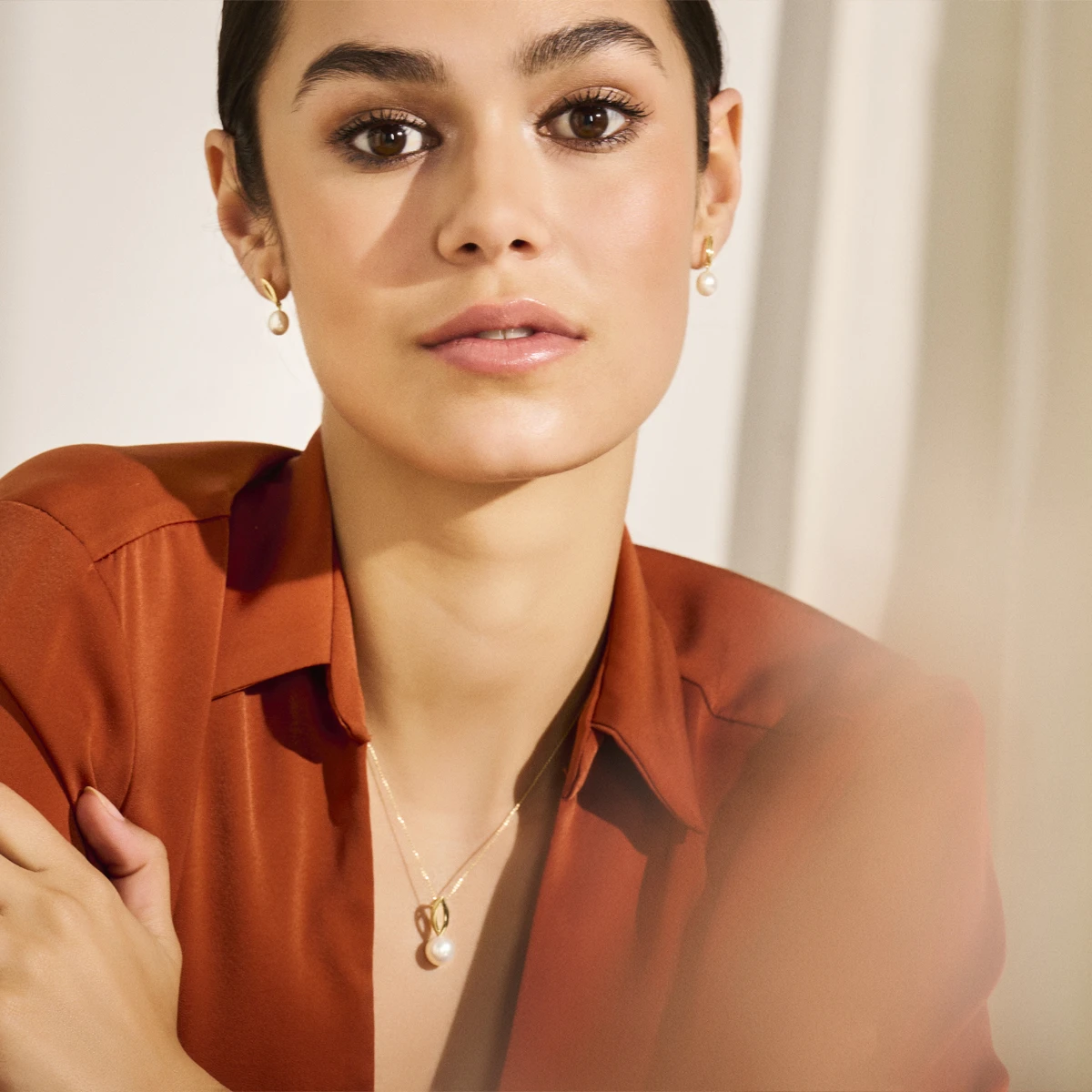 hanger parel 14K geelgoud
