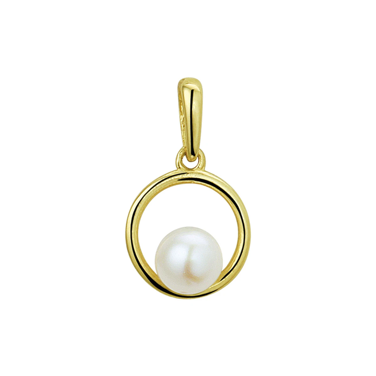 hanger parel 14K geelgoud