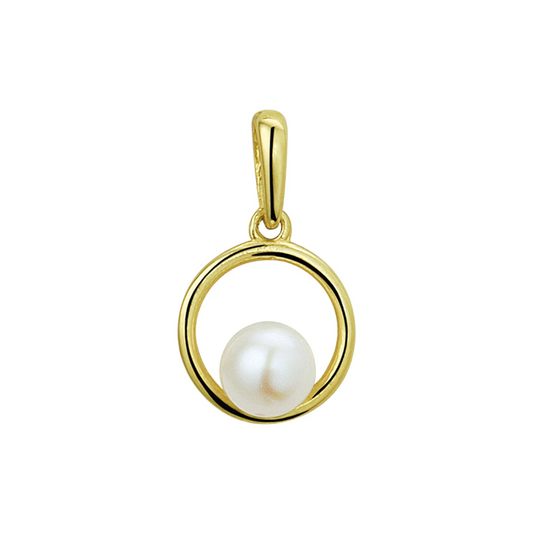 hanger parel 14K geelgoud