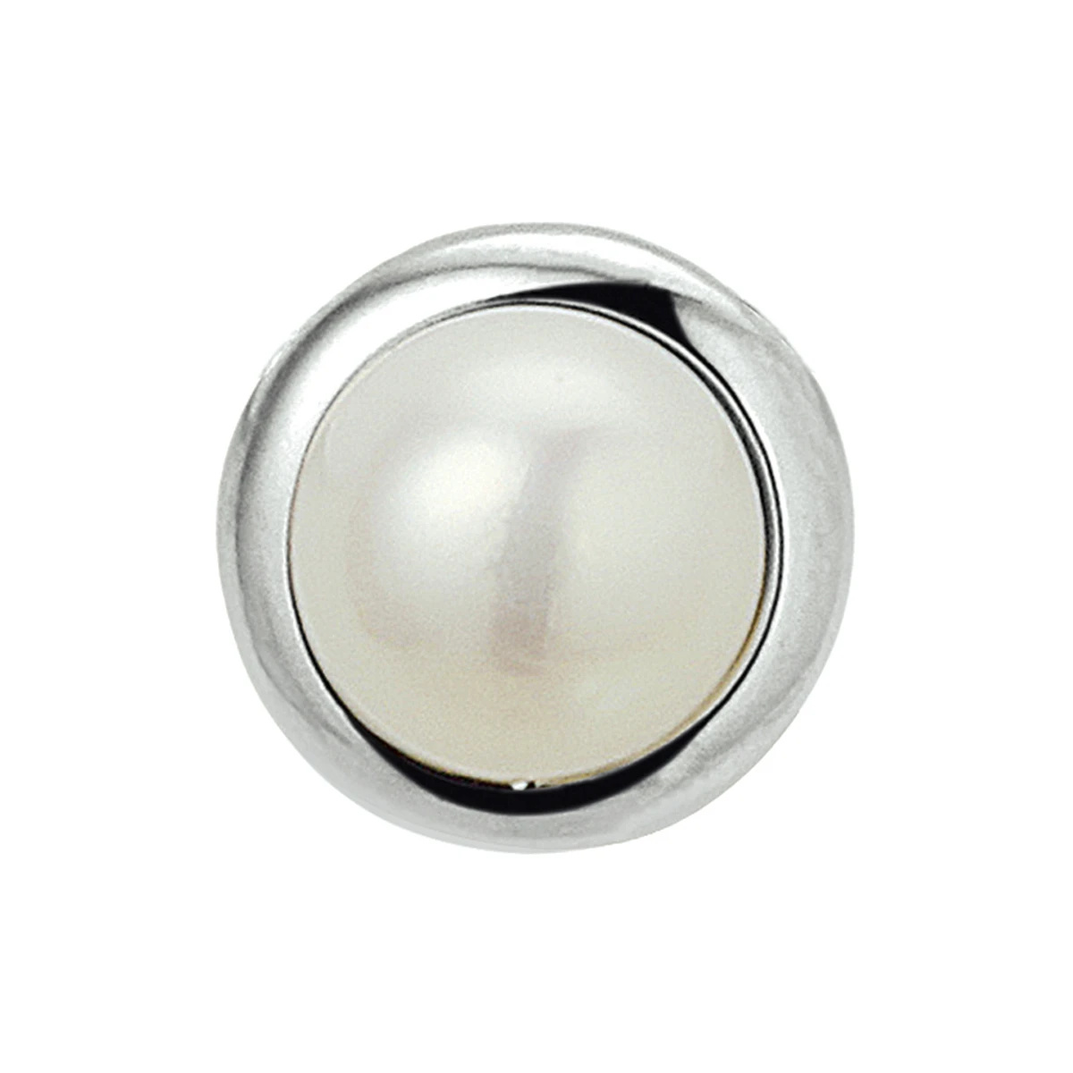 hanger parel zilver gerhodineerd