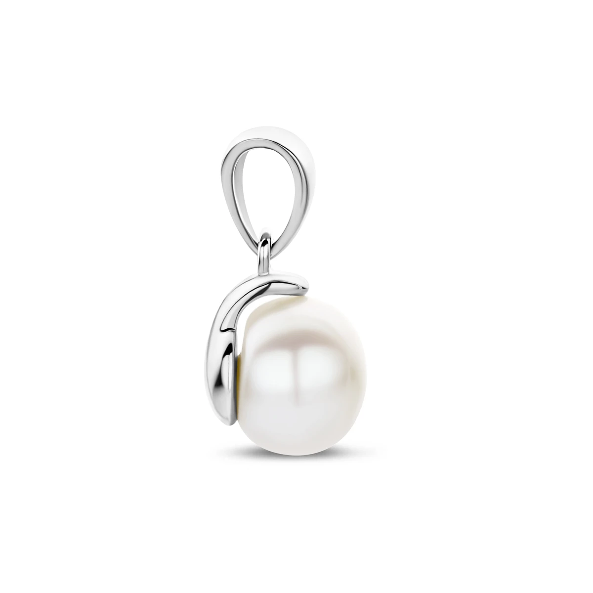 hanger parel zilver gerhodineerd