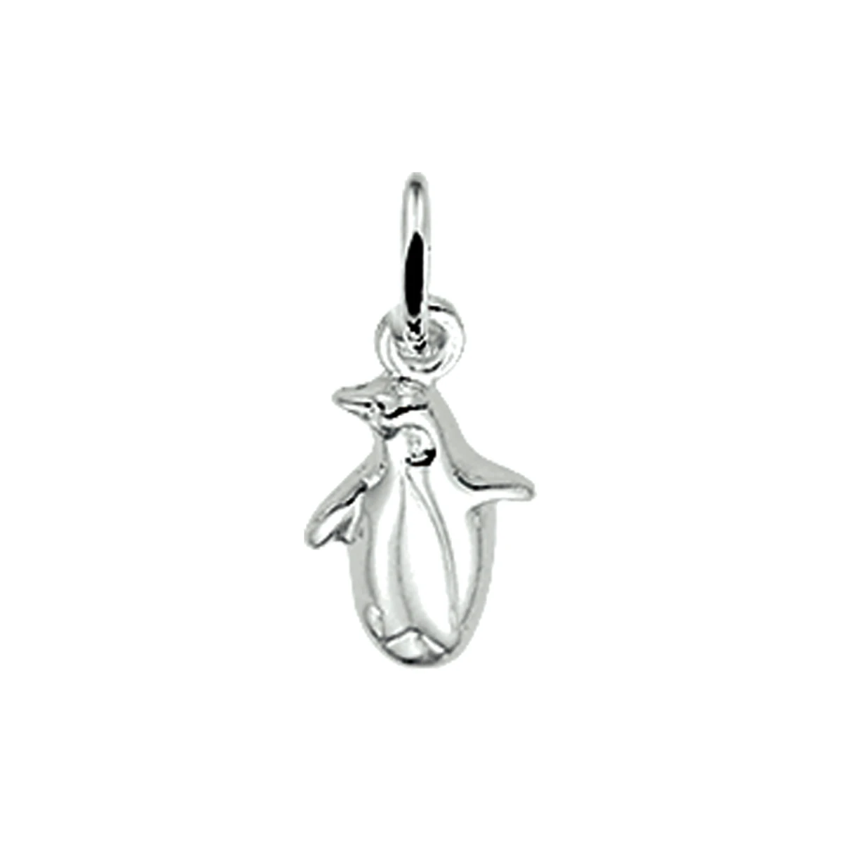 hanger pinguin zilver wit