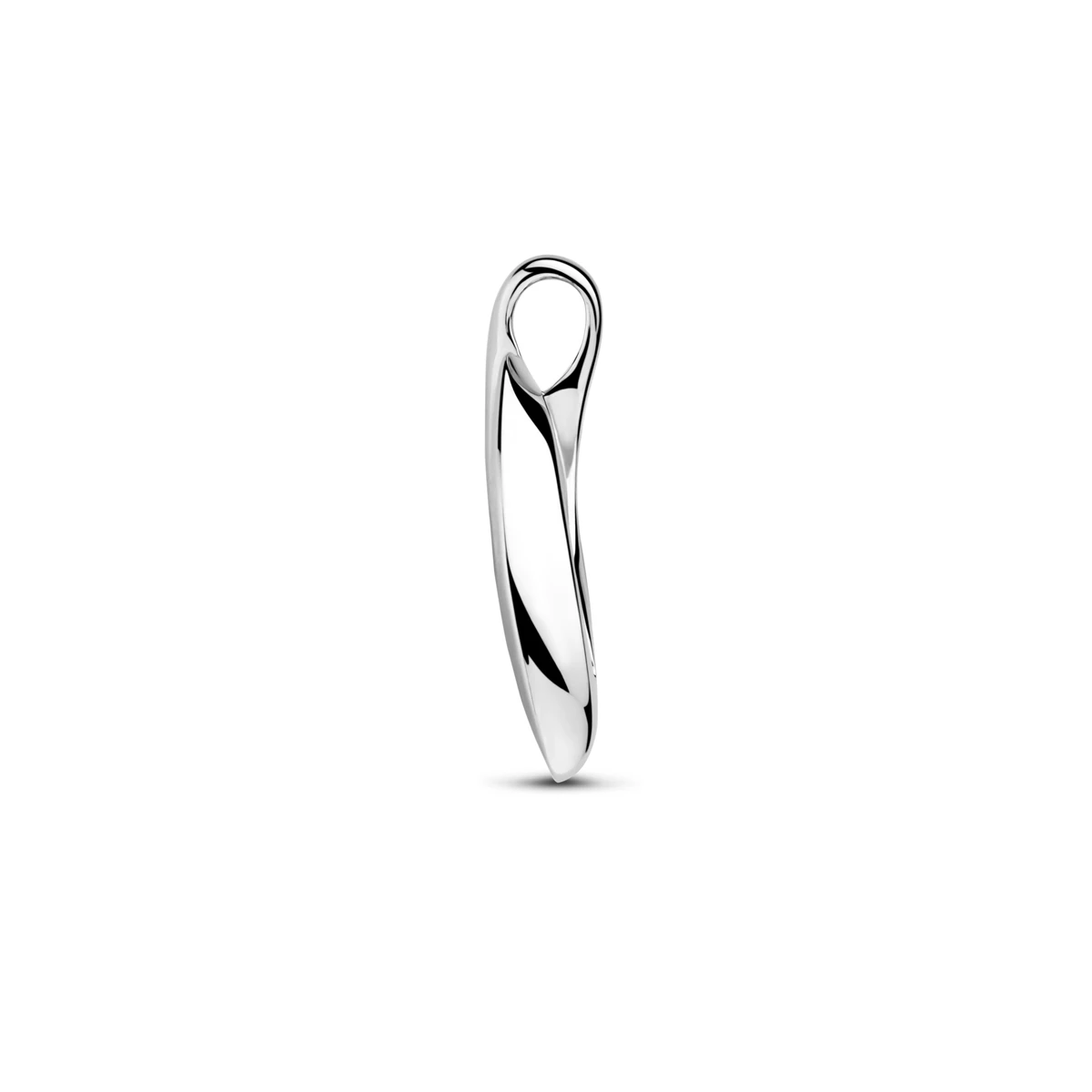 hanger poli/mat 18 mm zilver gerhodineerd