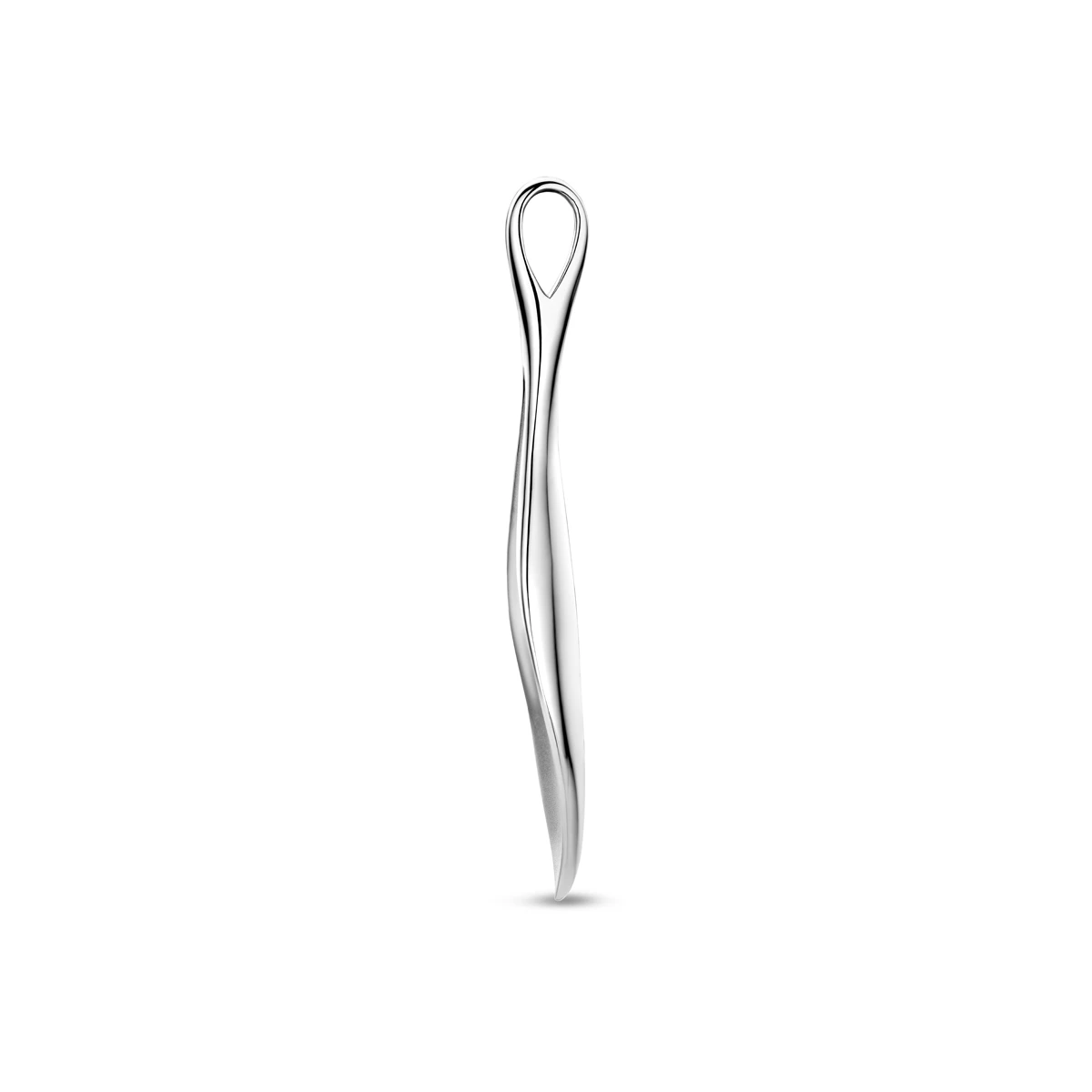 hanger poli/mat 44,5 mm zilver gerhodineerd
