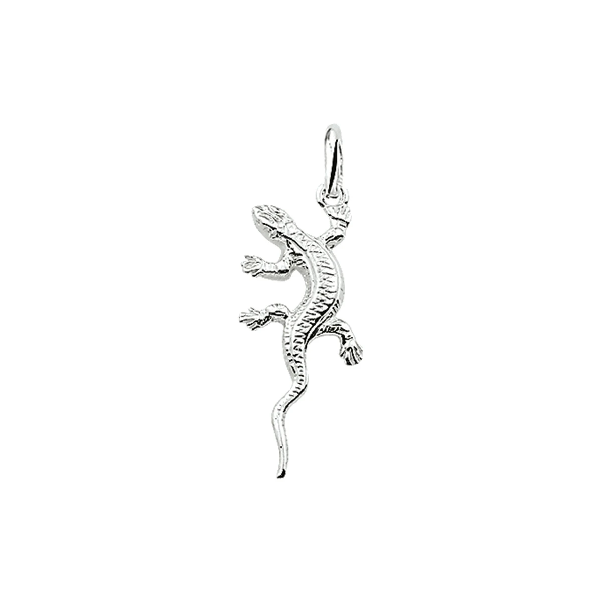 hanger salamander 12 mm zilver wit