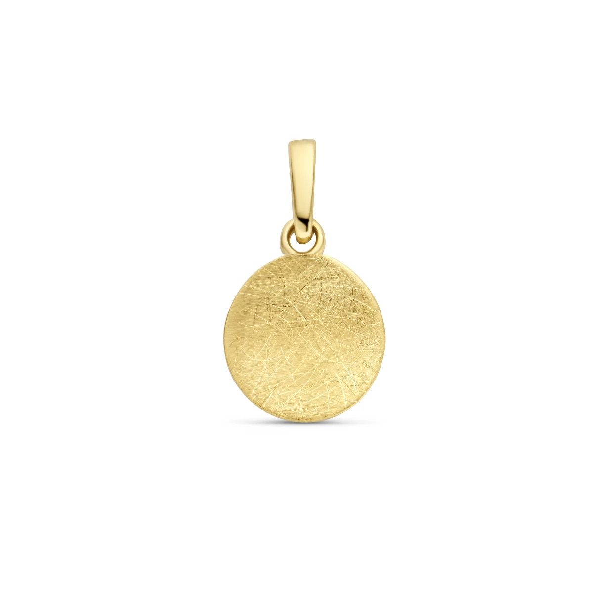 hanger scratch 14K geelgoud