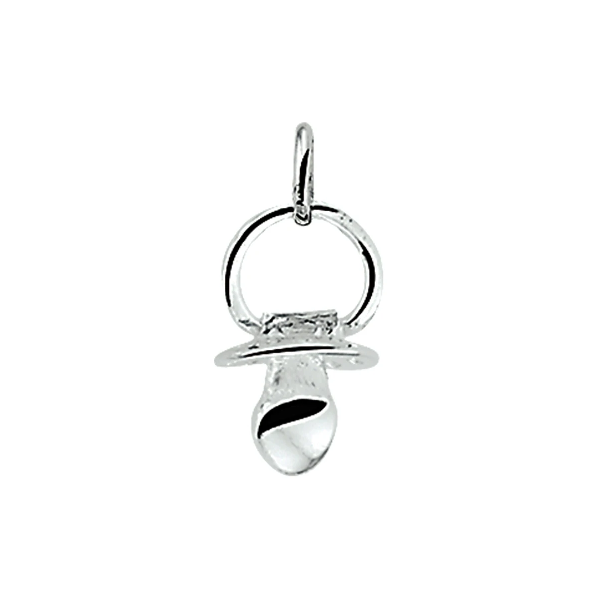 hanger speen zilver wit