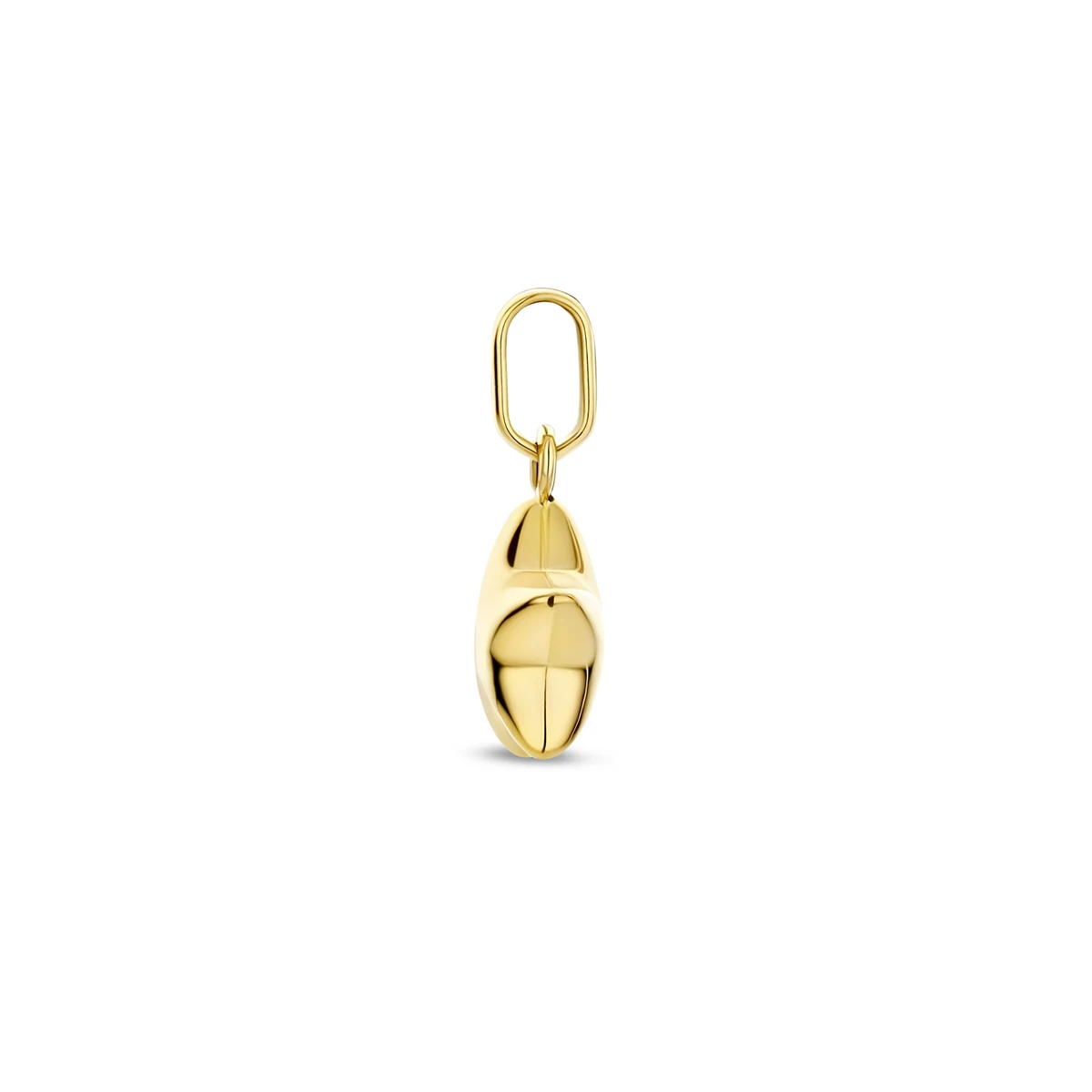 hanger ster 11 mm 14K geelgoud