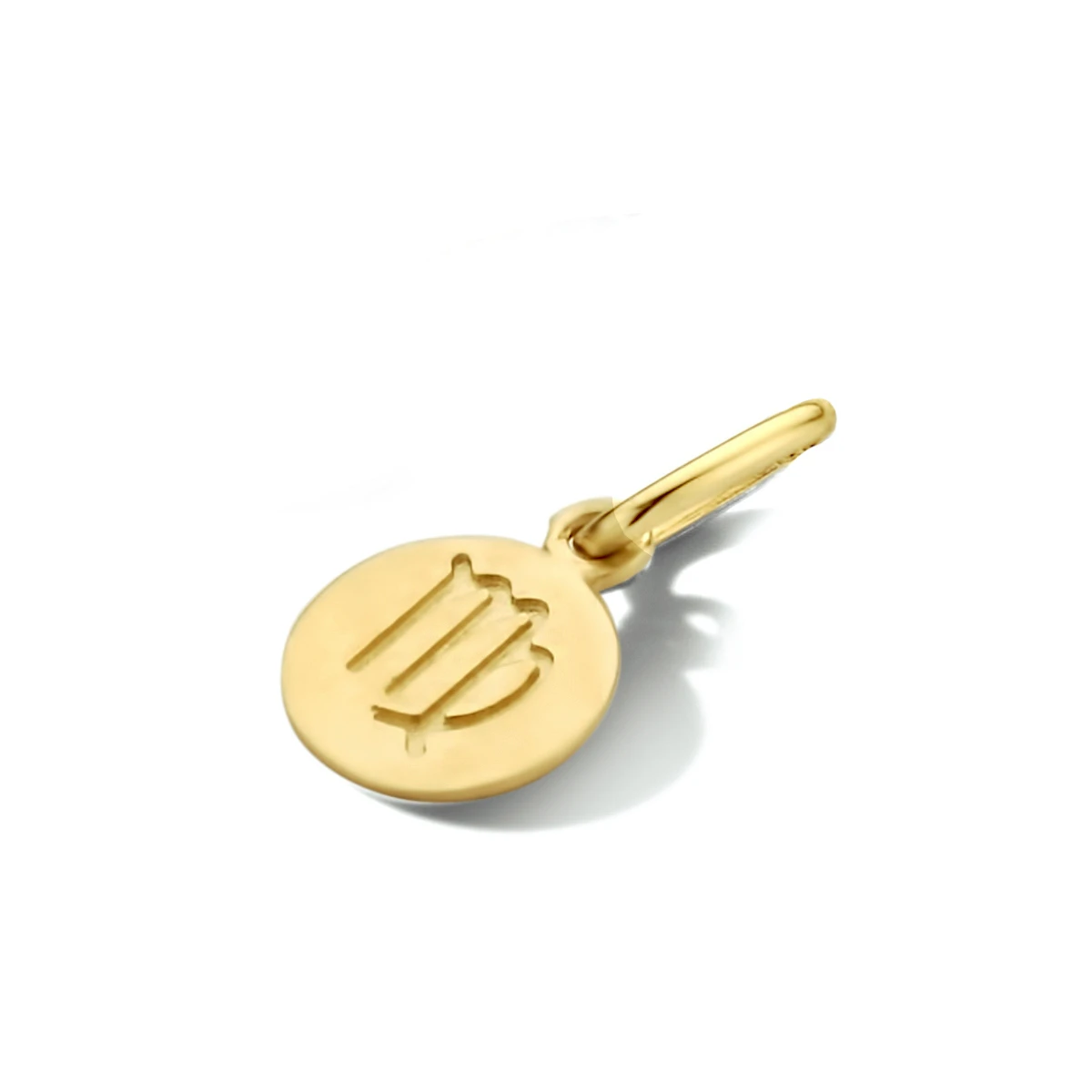 hanger sterrenbeeld 12 mm 14K geelgoud