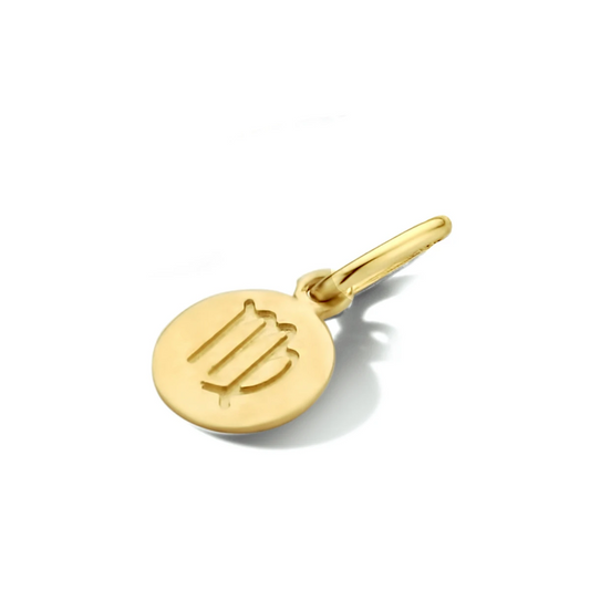 hanger sterrenbeeld 12 mm 14K geelgoud