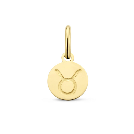 hanger sterrenbeeld 12 mm 14K geelgoud