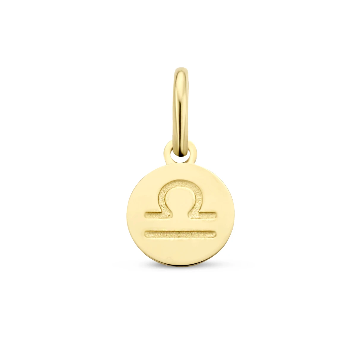 hanger sterrenbeeld 12 mm 14K geelgoud