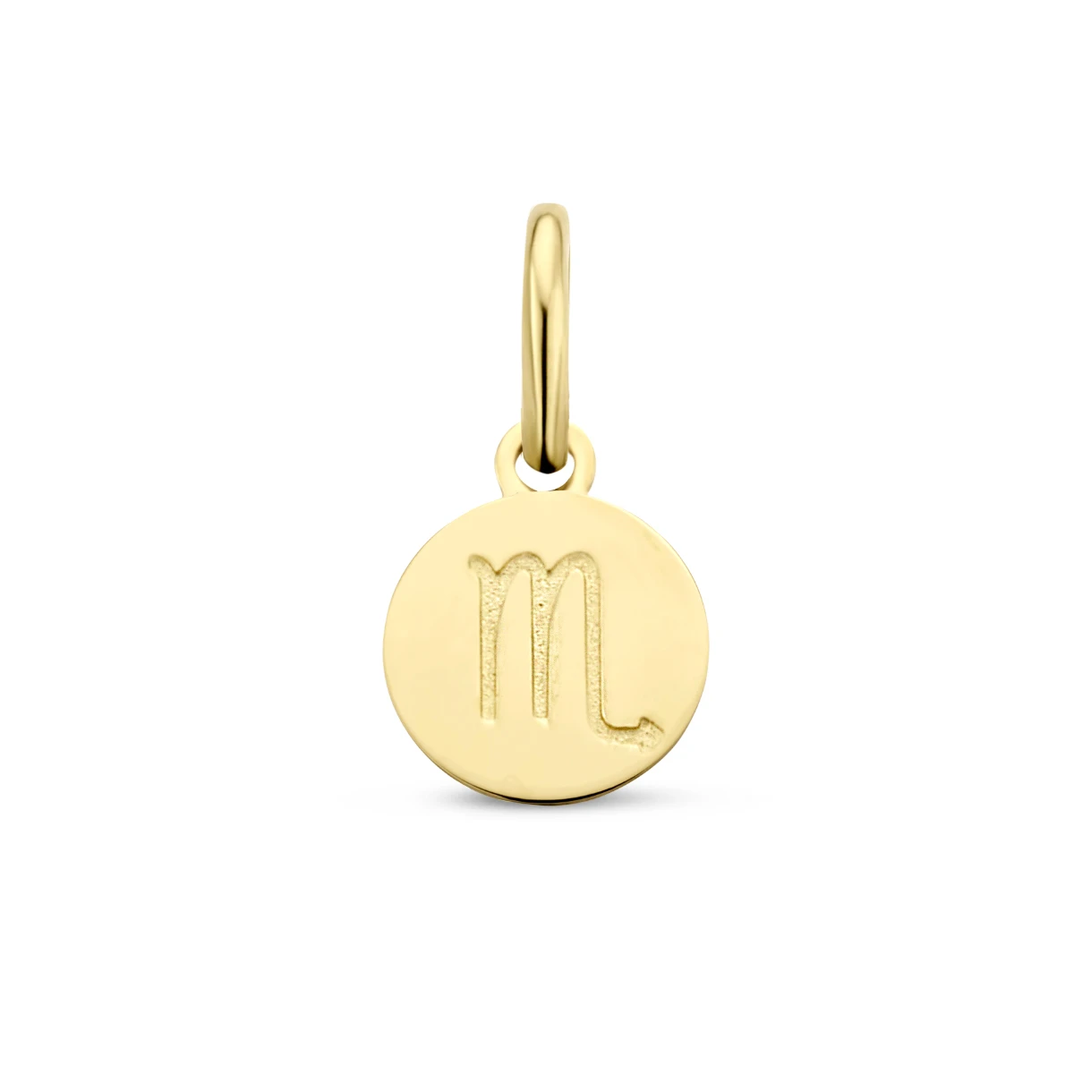 hanger sterrenbeeld 12 mm 14K geelgoud