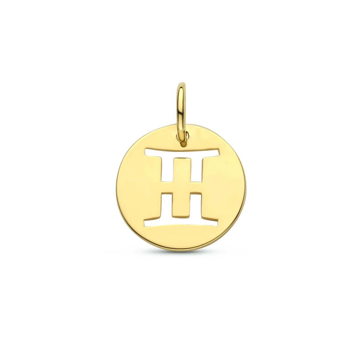 hanger sterrenbeeld 13 mm 14K geelgoud