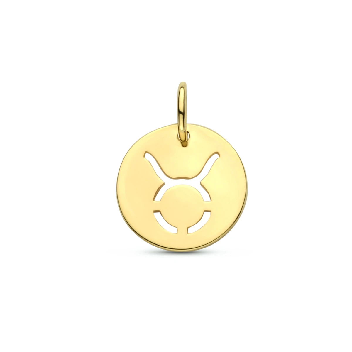 hanger sterrenbeeld 13 mm 14K geelgoud