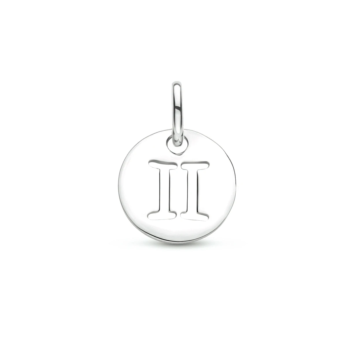 hanger sterrenbeeld 13 mm zilver gerhodineerd