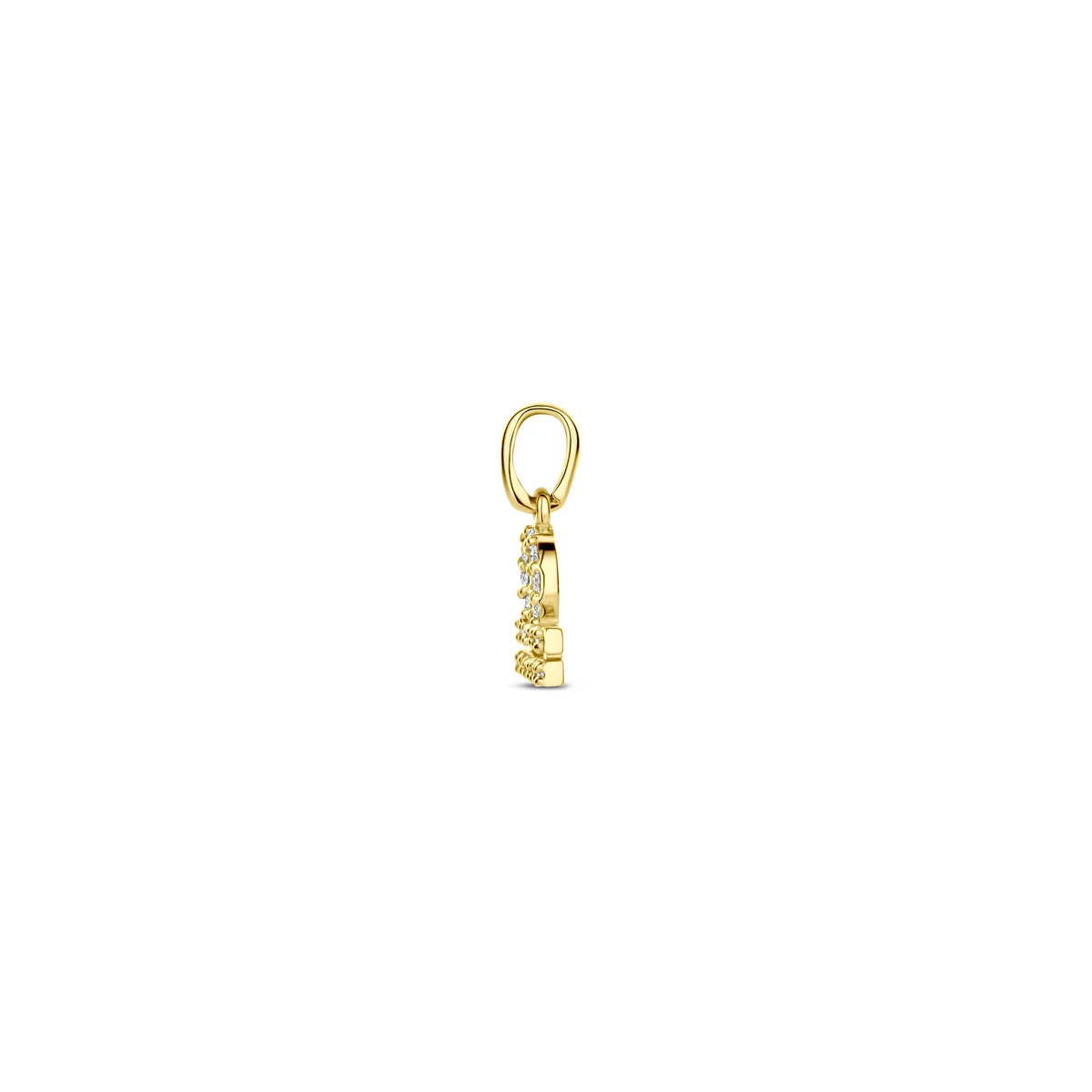 hanger sterrenbeeld diamant h si 14K geelgoud