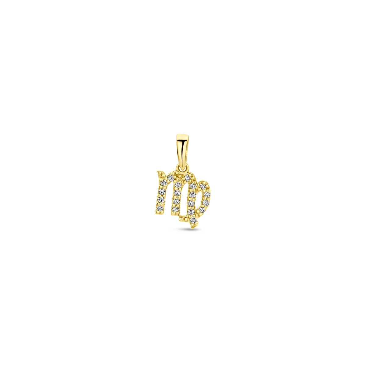 hanger sterrenbeeld diamant h si 14K geelgoud