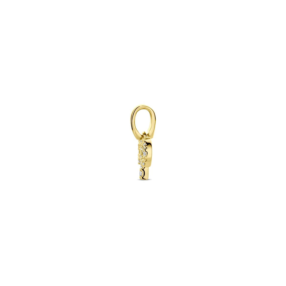 hanger sterrenbeeld diamant h si 14K geelgoud