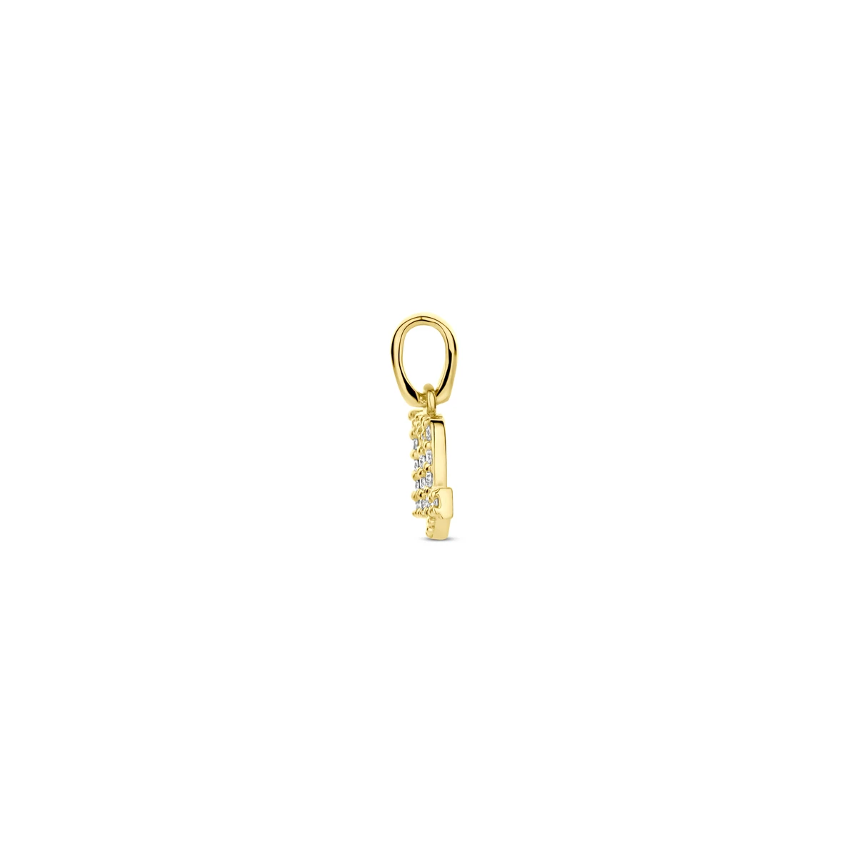 hanger sterrenbeeld diamant h si 14K geelgoud