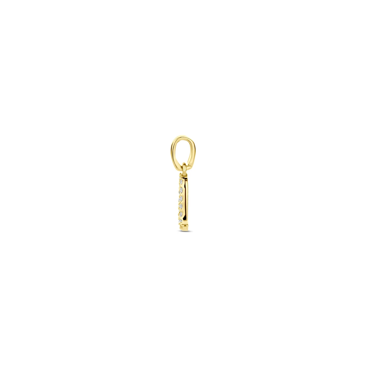 hanger sterrenbeeld diamant h si 14K geelgoud