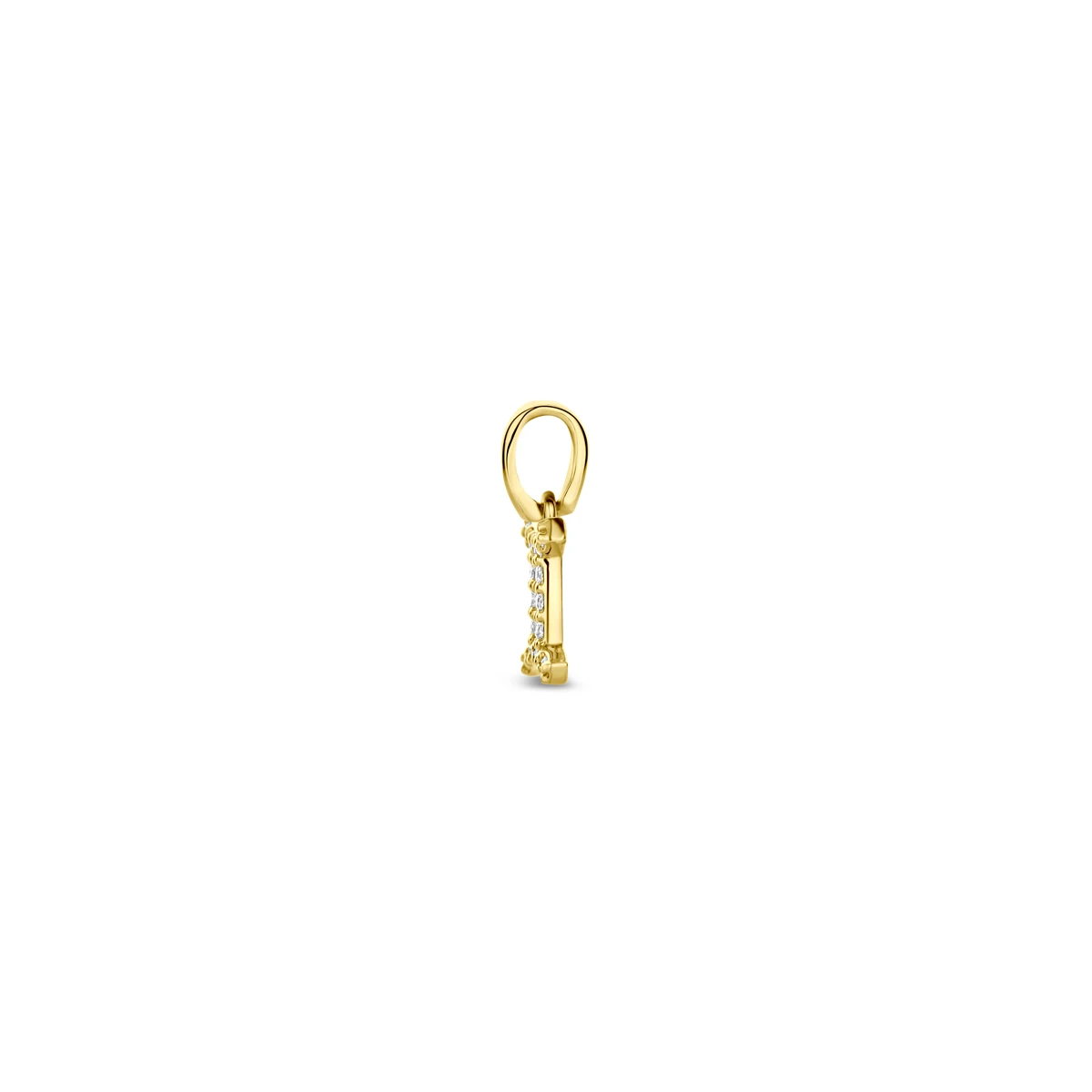 hanger sterrenbeeld diamant h si 14K geelgoud