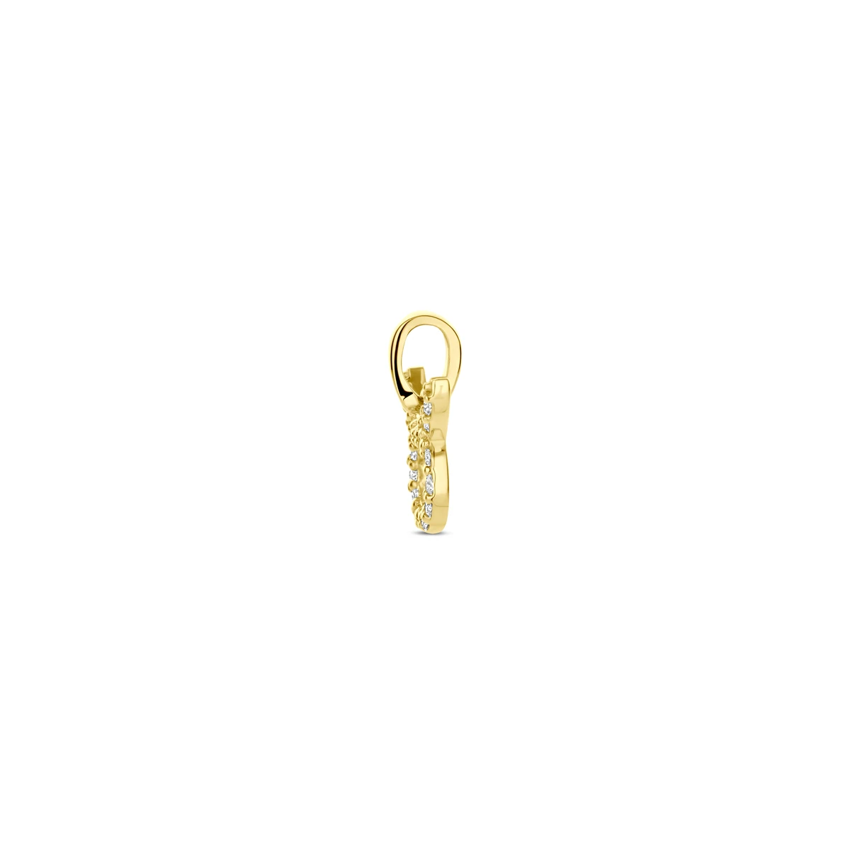 hanger sterrenbeeld diamant h si 14K geelgoud