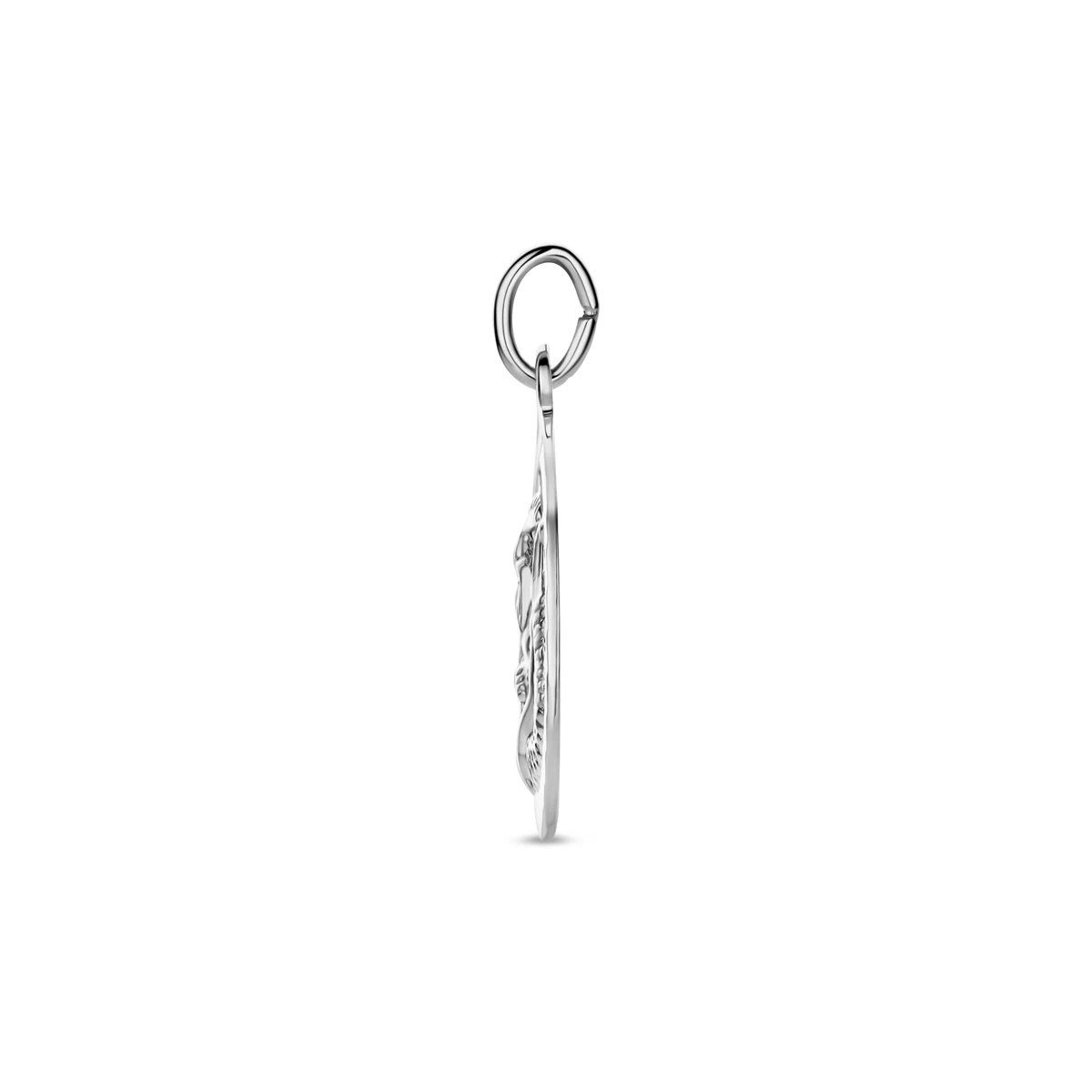 hanger sterrenbeeld gediamanteerd  16 mm zilver gerhodineerd