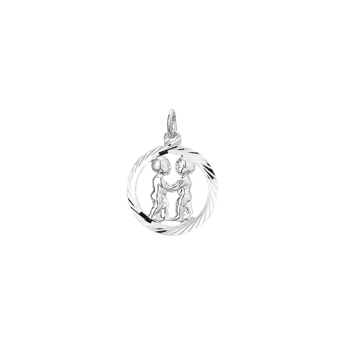 hanger sterrenbeeld gediamanteerd zilver gerhodineerd