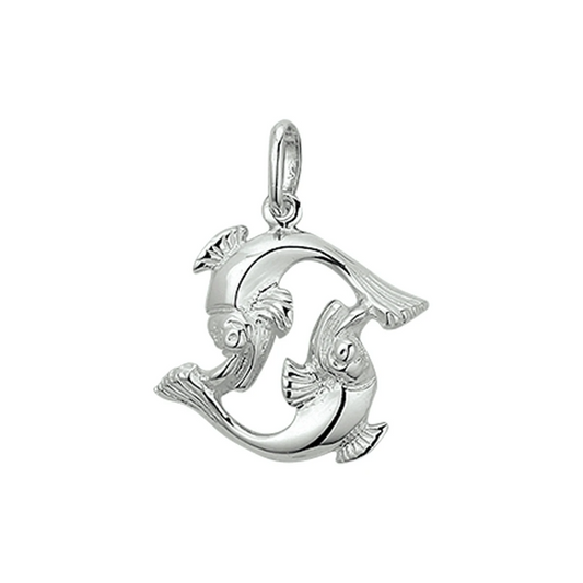 hanger sterrenbeeld zilver wit