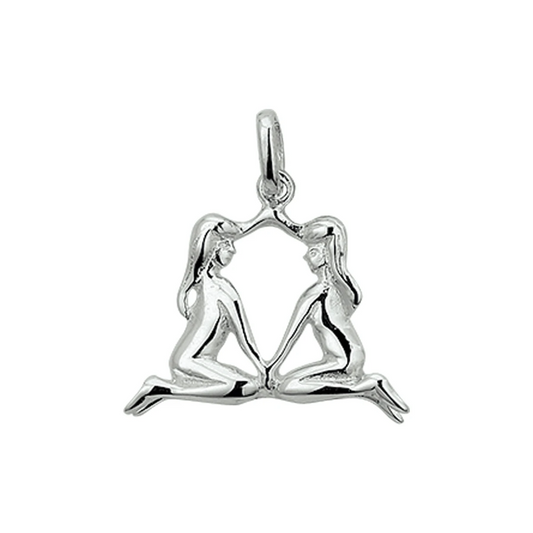 hanger sterrenbeeld zilver wit