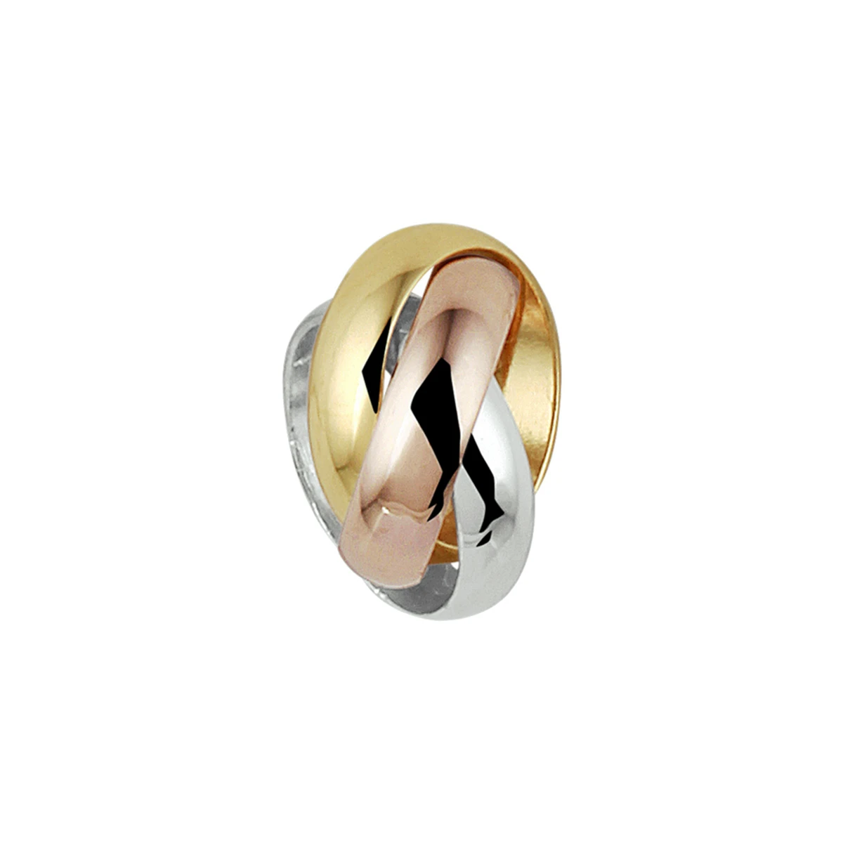 hanger tricolor 14K tricolor goud