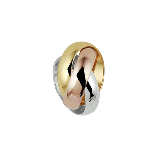 hanger tricolor 14K tricolor goud