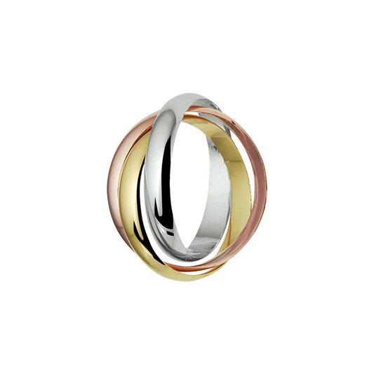 hanger tricolor 14K tricolor goud