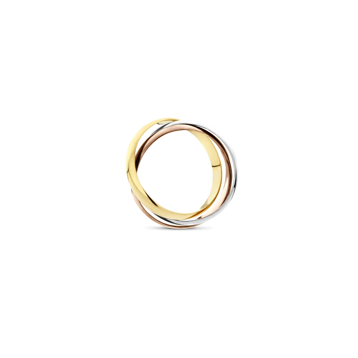 hanger tricolor 14K tricolor goud