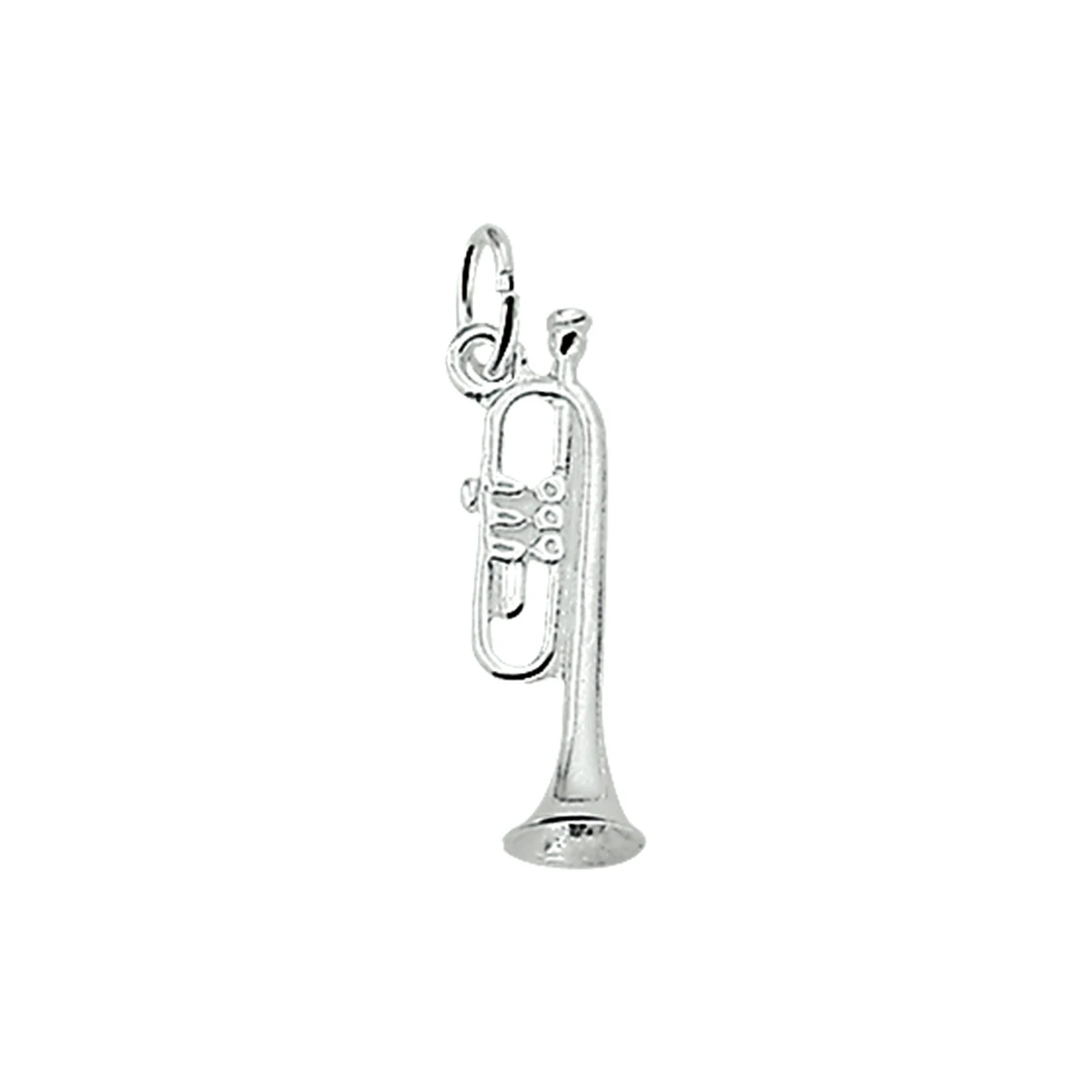 hanger trompet zilver wit