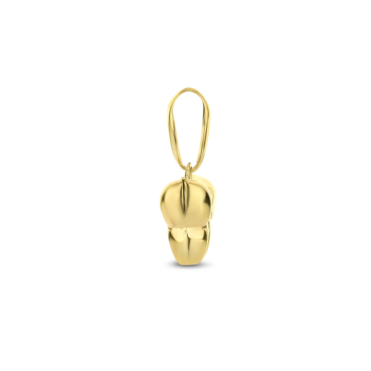 hanger vlinder 12 mm 14K geelgoud