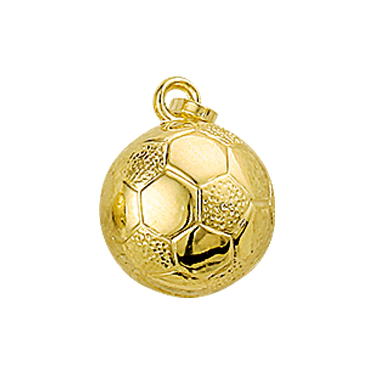 hanger voetbal 14K geelgoud
