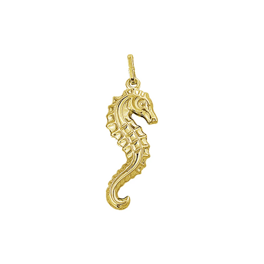 hanger zeepaard 14K geelgoud