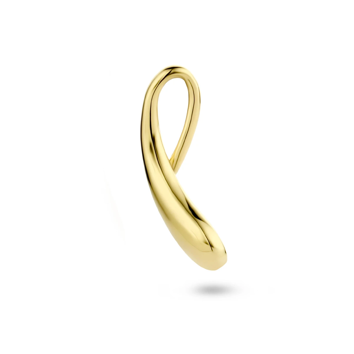 hanger zilver verguld (geel)
