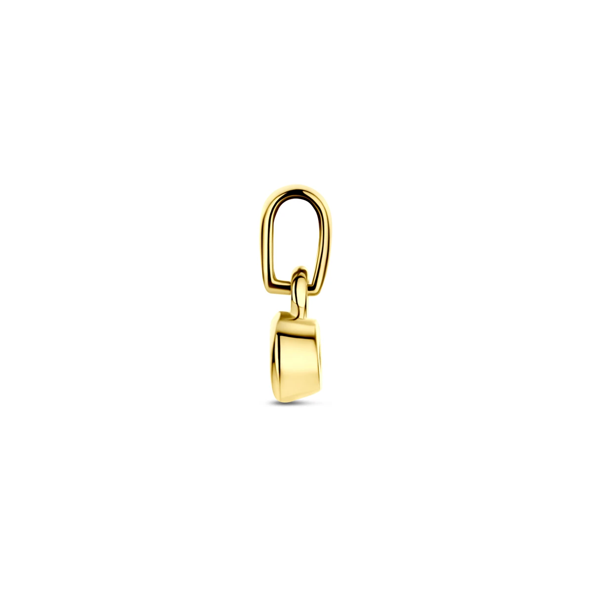 hanger zirkonia 11 mm 14K geelgoud