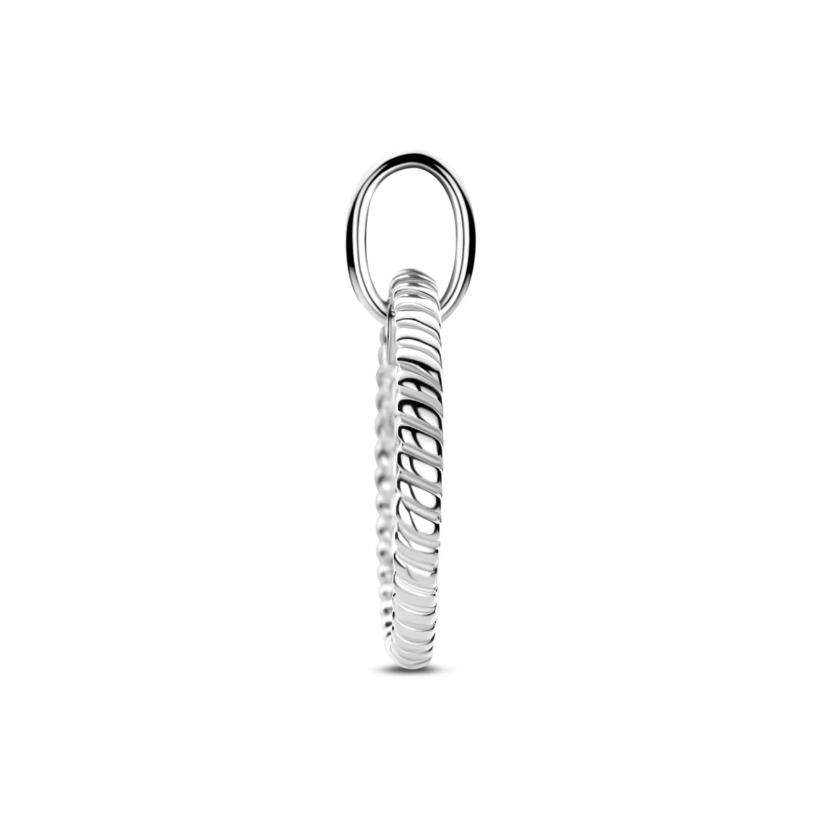 hanger zirkonia 18 mm zilver gerhodineerd