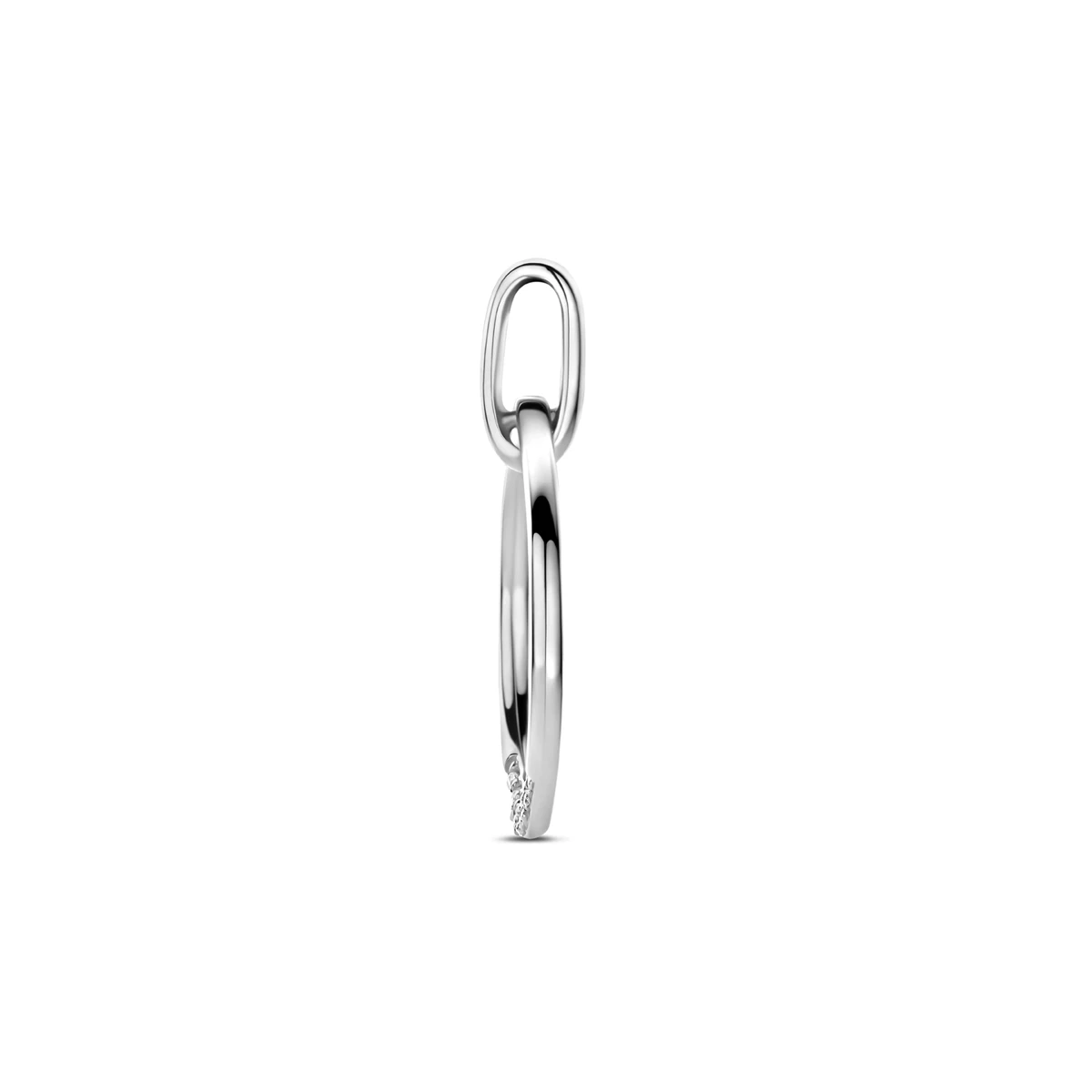 hanger zirkonia 22 mm zilver gerhodineerd