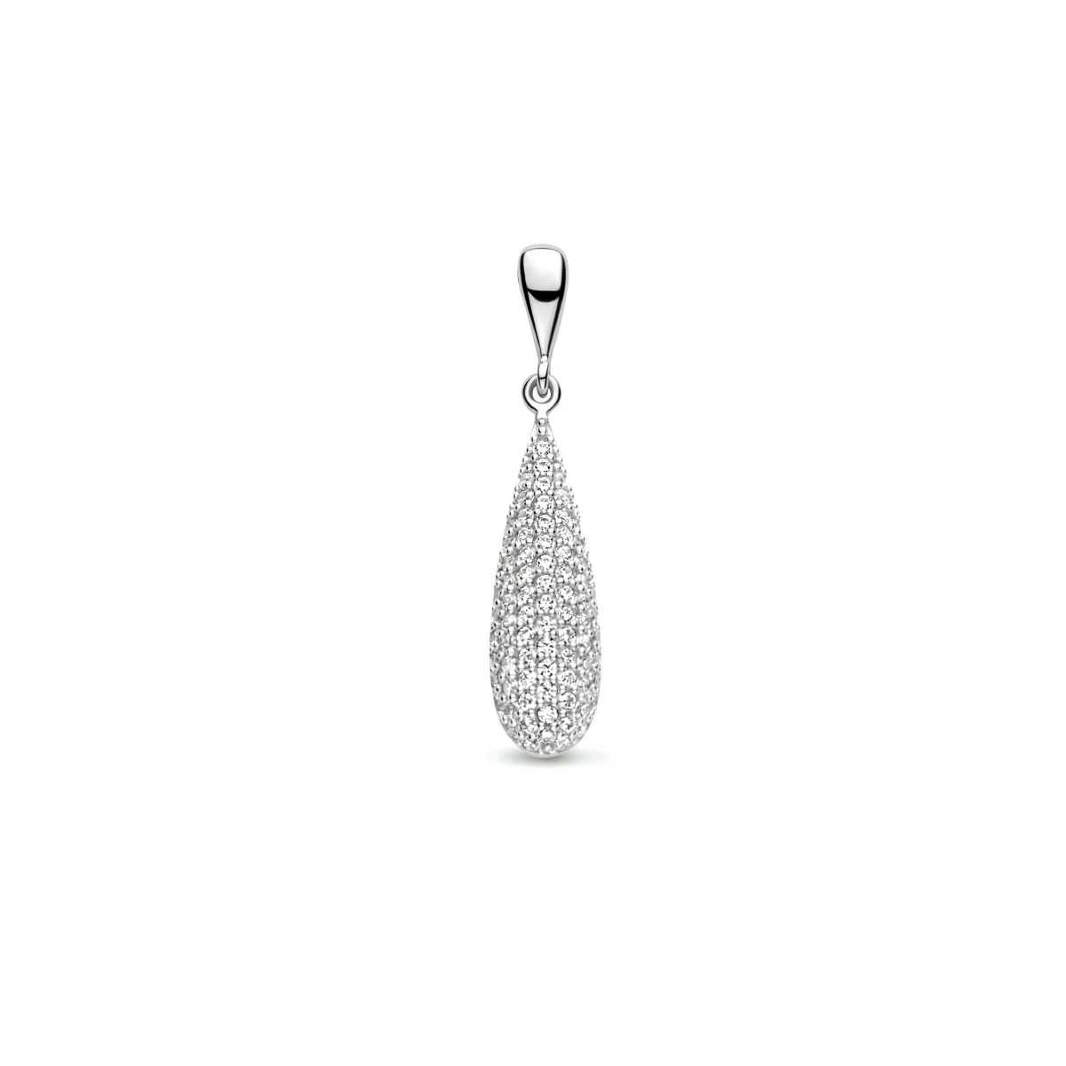 hanger zirkonia zilver gerhodineerd