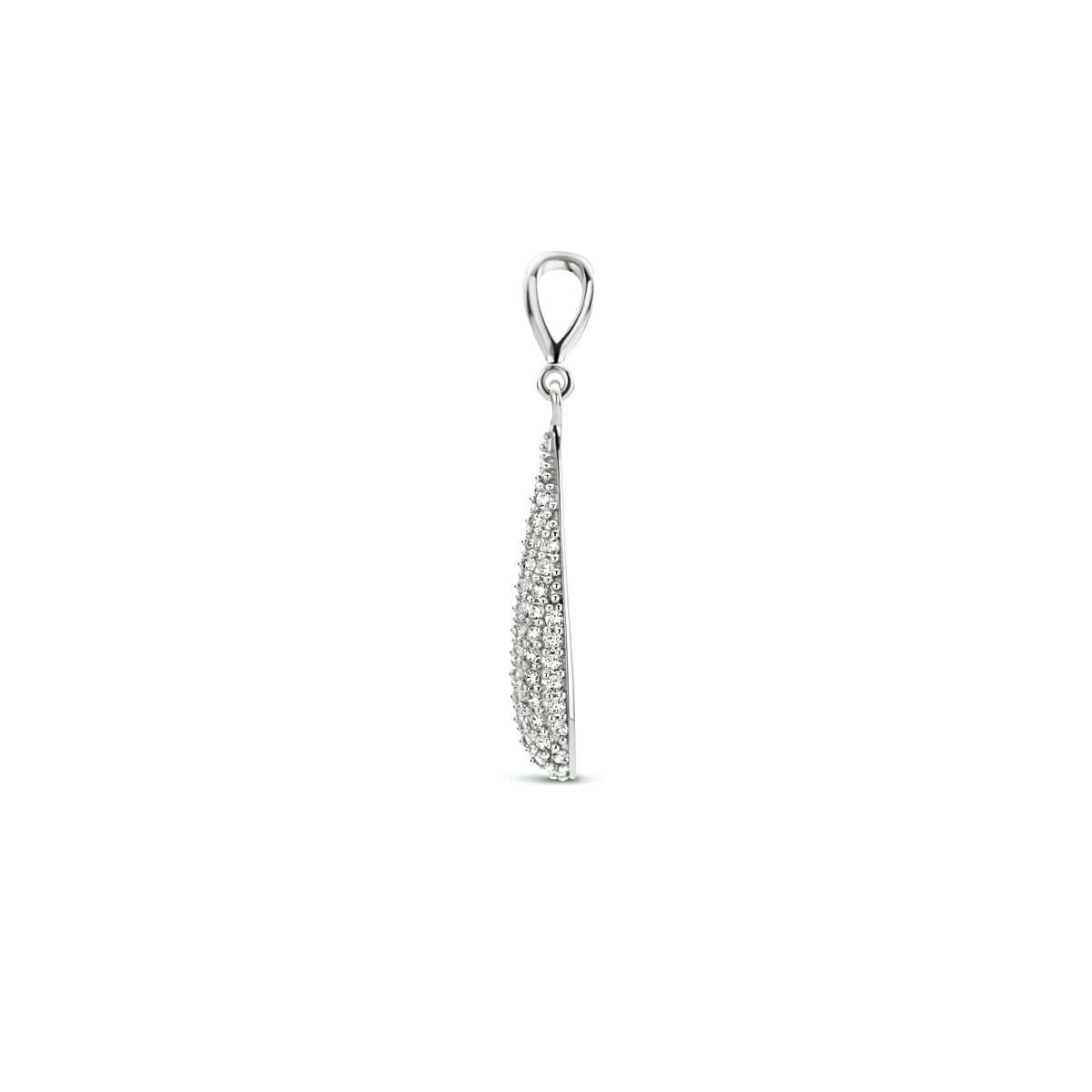 hanger zirkonia zilver gerhodineerd